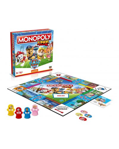 Настолна игра Monopoly Junior: Paw Patrol (българско издание) - Детска - 2