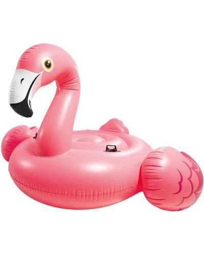 Надуваема играчка Intex - розово фламинго, 203 х 196 х 124 cm - 1