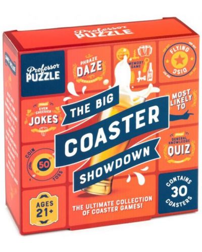 Настолна игра Professor Puzzle - Cocktail Coaster - 1
