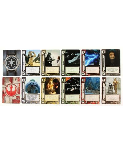 Настолна игра Star Wars - Empire vs. Rebellion, картова - 3