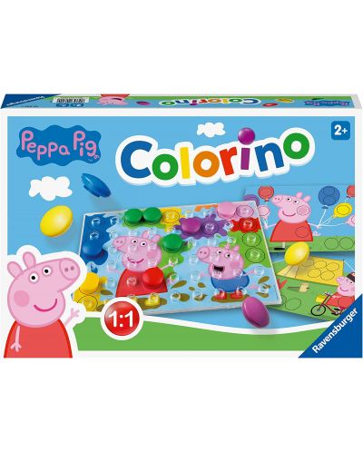 Настолна игра Peppa Pig Colorino - детска - 1
