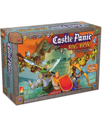 Настолна игра Castle Panic: Big Box (2nd Edition) - кооперативна - 1
