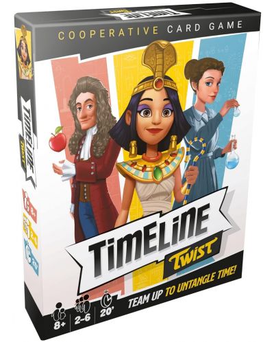 Настолна игра Timeline Twist - Кооперативна - 1