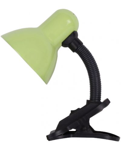 Настолна лампа с щипка Omnia - Kara, IP20, Е27, 40 W, зелена - 1