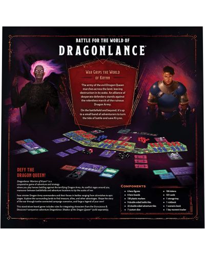 Настолна игра Dungeons & Dragons "Spitfire" Dragonlance: Warriors of Krynn - кооперативна - 2