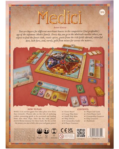 Настолна игра Medici - Стратегическа - 2