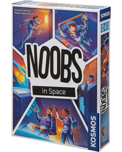 Настолна игра Noobs in Space - кооперативна - 1