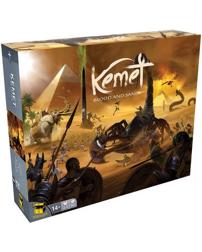 Настолна игра Kemet: Blood & Sand - стратегическа - 1