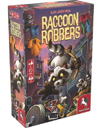 Настолна игра Raccoon Robbers - семейна - 1