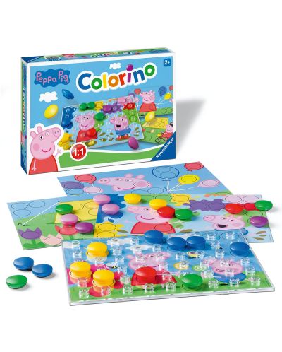 Настолна игра Peppa Pig Colorino - детска - 2