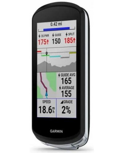 Навигация за колело Garmin - Edge 1040 Solar, 3.5'', 64GB, черна - 3