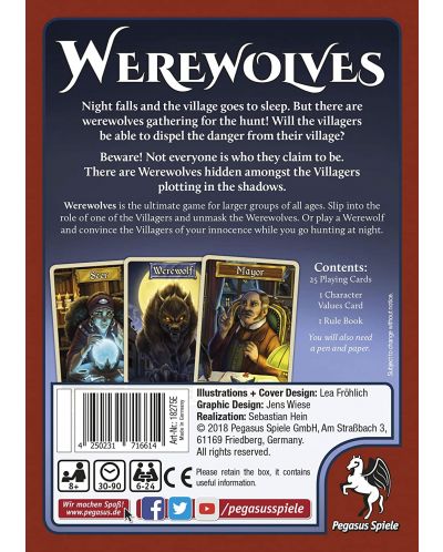 Настолна игра  Werewolves (New Edition) - парти - 2