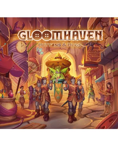 Настолна соло игра Gloomhaven: Buttons & Bugs - Стратегическа - 1