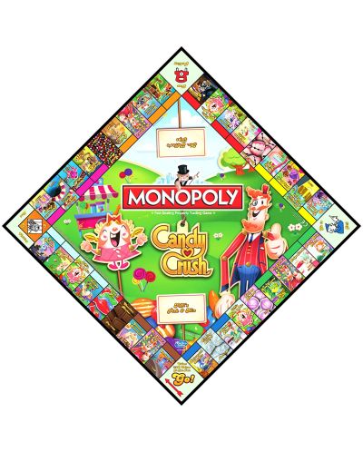 Настолна игра Monopoly - Candy Crush - 1