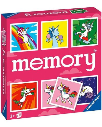 Настолна игра Memory - Unicorns - 1