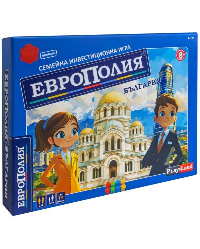 Настолна игра PlayLand - ЕвроПолия, България - Детска