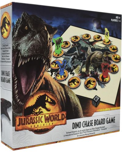 Настолна игра Jurassic World: Dino Chase Board Game - Детска - 1
