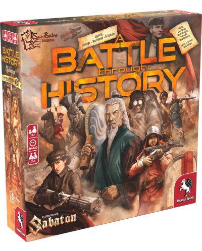 Настолна игра A Battle through History - стратегическа - 1