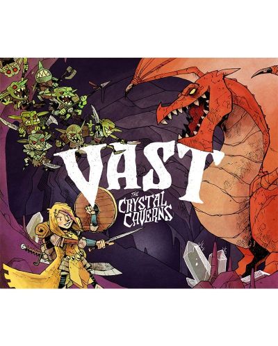 Настолна игра Vast - The Crystal Caverns - 4