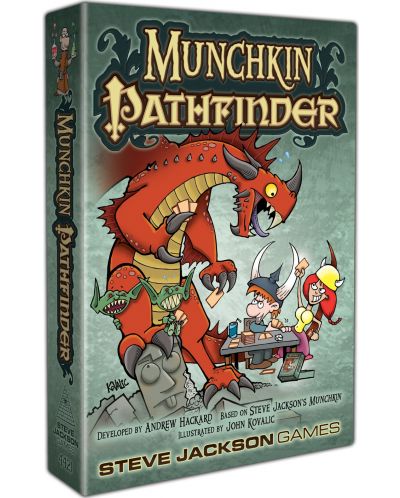Настолна игра Munchkin Pathfinder - семейна - 1