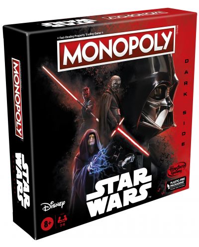 Настолна игра Monopoly: Star Wars - Dark Side - 1
