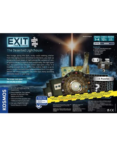 Настолна игра Exit: The Deserted Lighthouse PUZZLE - семейна - 2