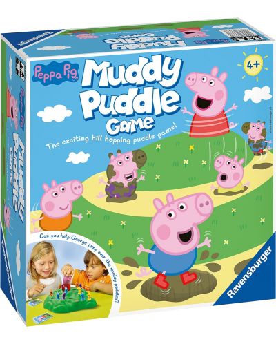 Настолна игра Peppa Pig: Muddy Puddle - Детска - 1