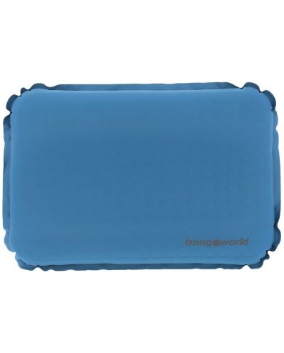 Надуваема възглавница Trangoworld - Mattress pillow ergo, синя - 1