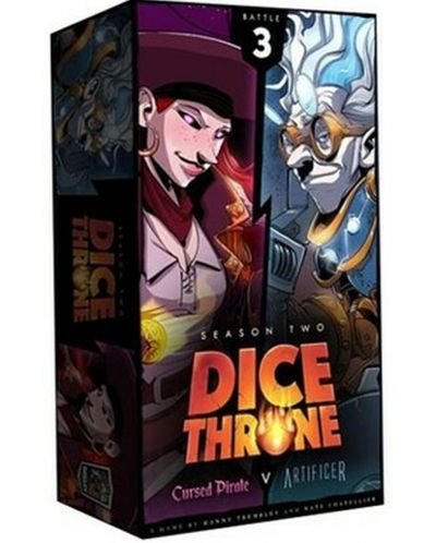 Настолна игра Dice Throne: Season 2 - Cursed Pirate vs Artificer - Семейна