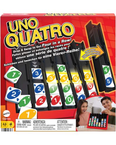 Настолна игра Uno Quatro - семейна - 1