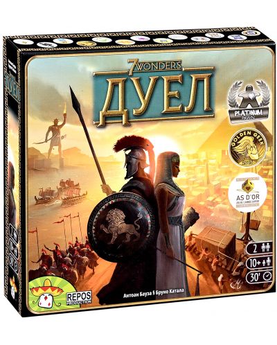Настолна игра за двама 7 Wonders Duel (Българско издание) - стратегическа