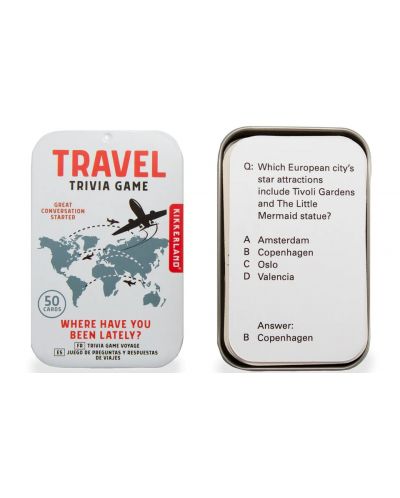 Настолна игра Travel Trivia Game - 2