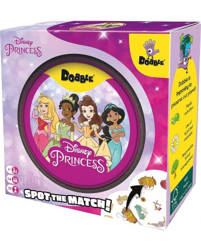 Настолна игра Dobble: Disney Princess - детска - 1