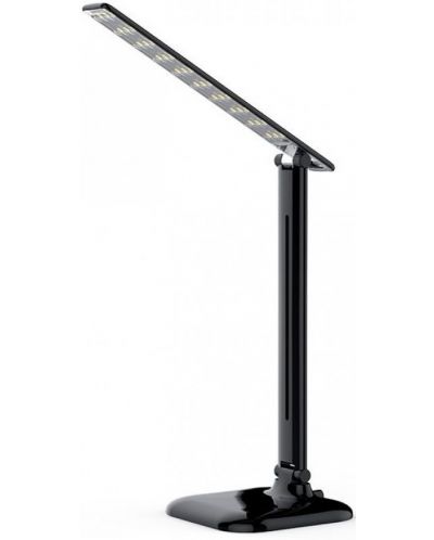 Настолна лампа Elmark - LED, димируема, 9 W, 4000 K, черна - 1