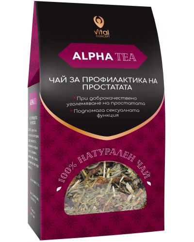 Alpha tea Натурален чай, 100 g, Vital Concept - 1