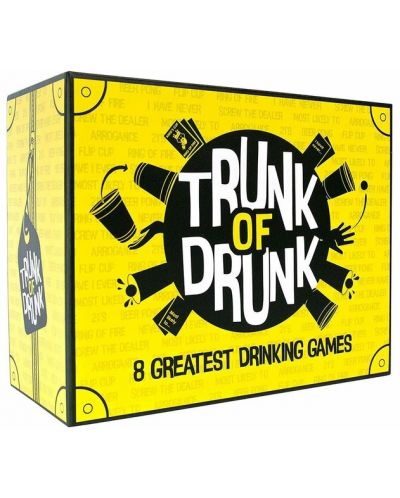 Настолна игра Trunk of Drunk: 8 Greatest Drinking Games - Парти - 1
