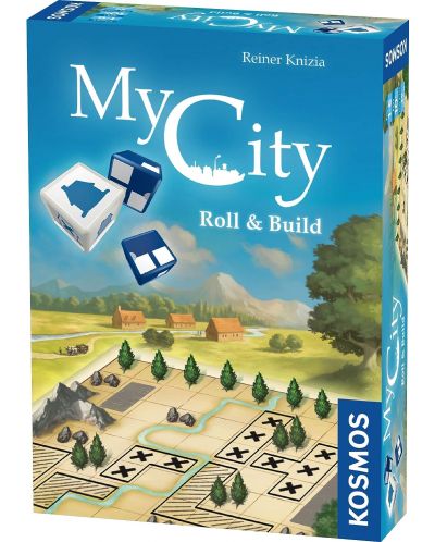 Настолна игра My City: Roll & Build - семейна - 1
