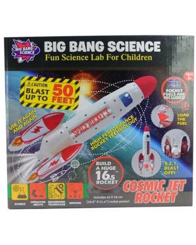 Научен комплект Big Bang Science - Космическа ракета - 2