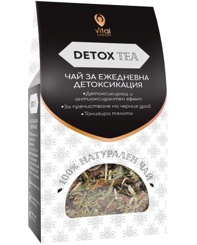 Detox tea Натурален чай, 100 g, Vital Concept - 1