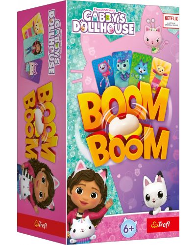 Настолна игра Gabby's Dollhouse: Boom Boom - Детска - 1