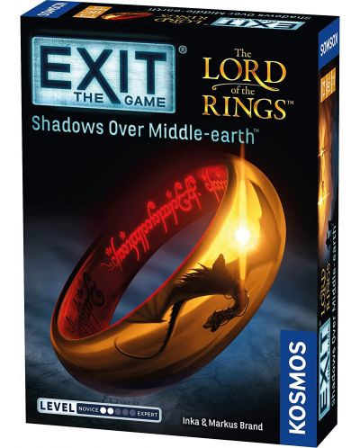 Настолна игра Exit: The Shadows over Middle Earth - кооперативна - 1