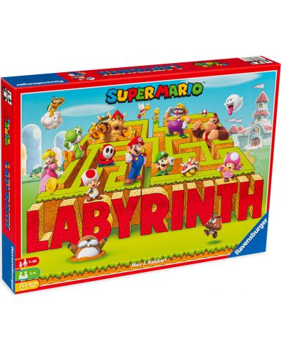 Настолна игра Ravensburger Super Mario Labyrinth - детска - 1