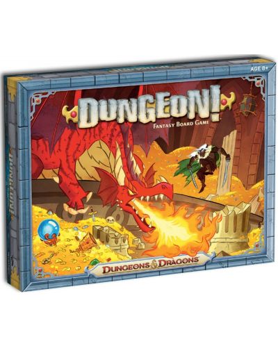 Настолна игра Dungeons and Dragons: Dungeon! Fantasy Board Game - Семейна - 1