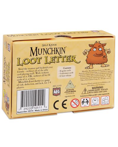 Игра с карти Munchkin - Loot Letter - 2