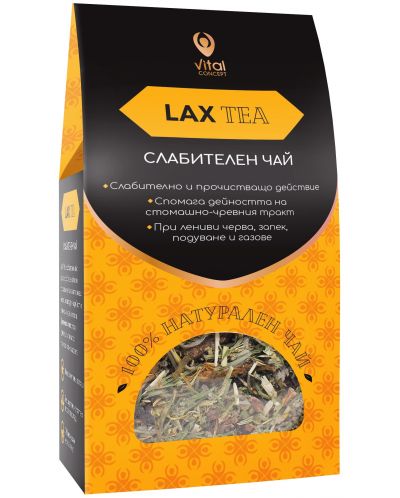Lax tea Натурален чай, 100 g, Vital Concept - 1