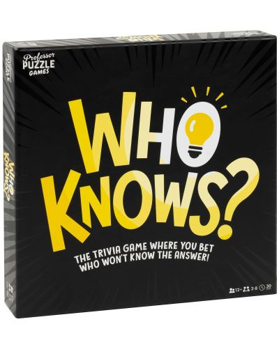 Настолна игра WHO KNOWS? - парти - 1