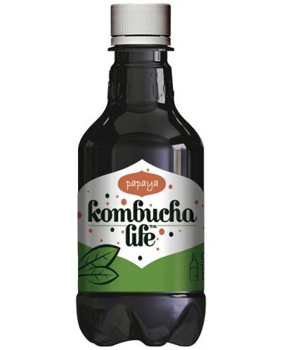 Papaya Натурална напитка, 500 ml, Kombucha Life - 1