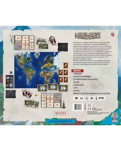 Настолна игра Monuments (Deluxe Edition) - Стратегическа - 2
