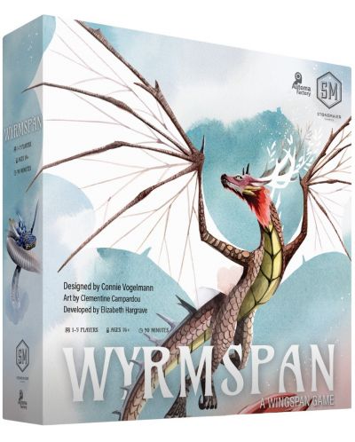 Настолна игра Wyrmspan - Стратегическа - 1