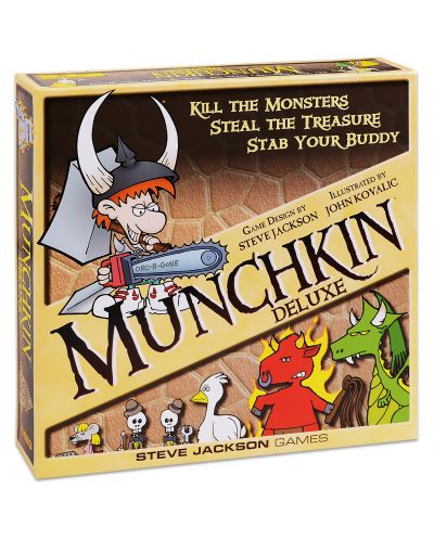 Настолна игра Munchkin Deluxe - 1